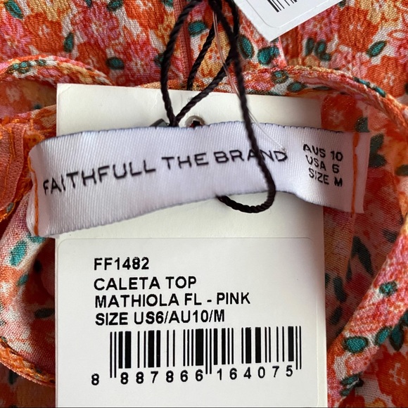 Faithfull Caleta Top M/6 - Picture 6 of 15